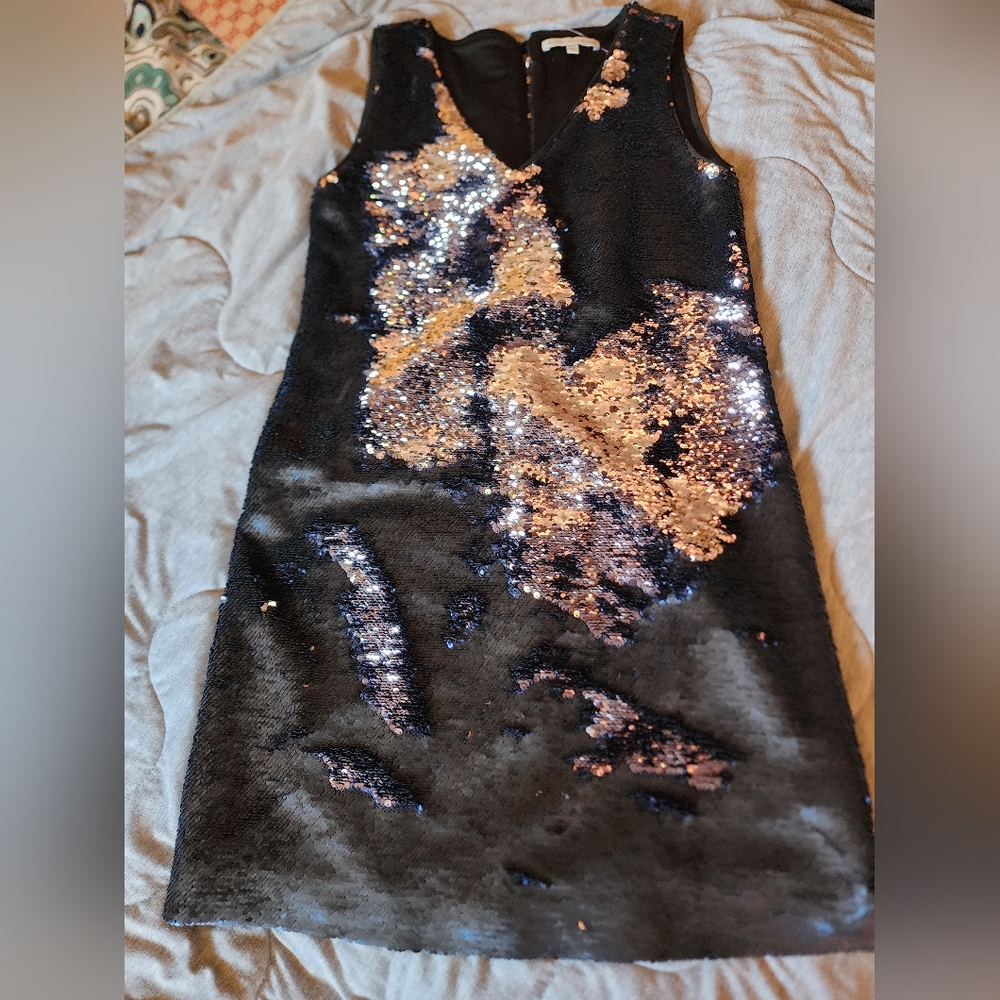 REBECCA MINKOFF SEQUINS DRESS